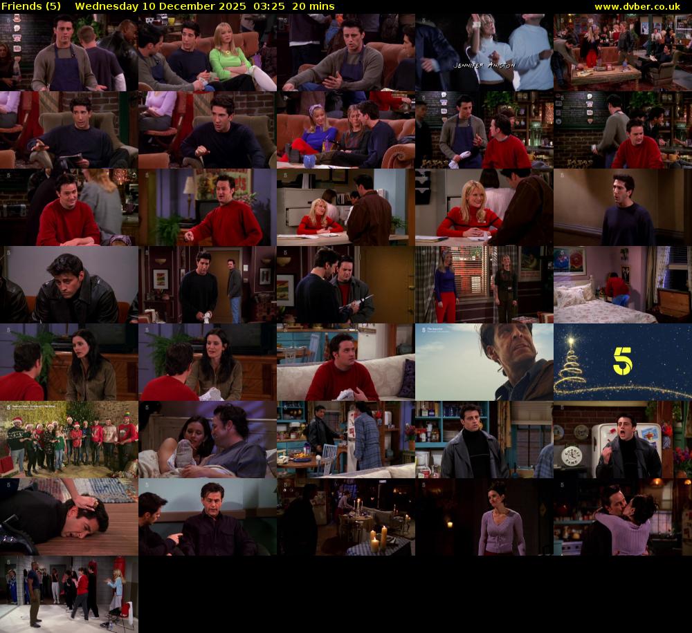 Friends (5) Wednesday 10 December 2025 03:25 - 03:45