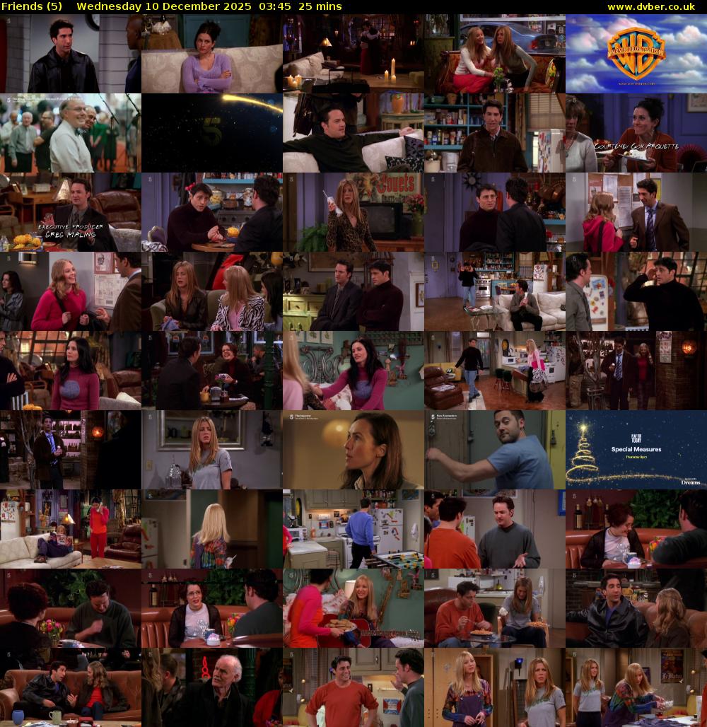 Friends (5) Wednesday 10 December 2025 03:45 - 04:10