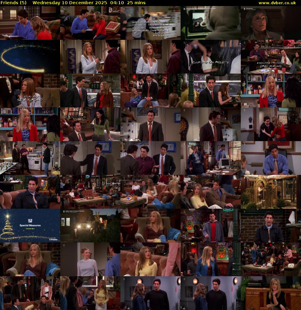 Friends (5) Wednesday 10 December 2025 04:10 - 04:35
