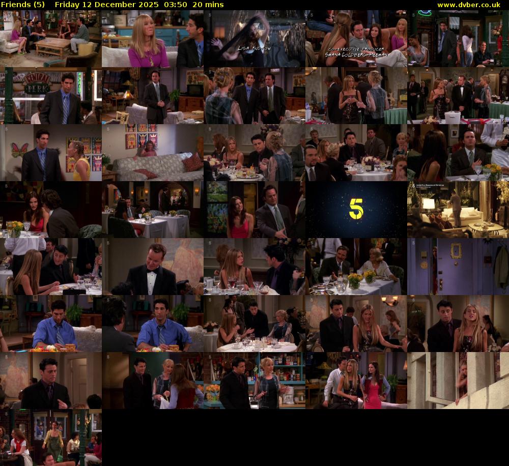 Friends (5) Friday 12 December 2025 03:50 - 04:10