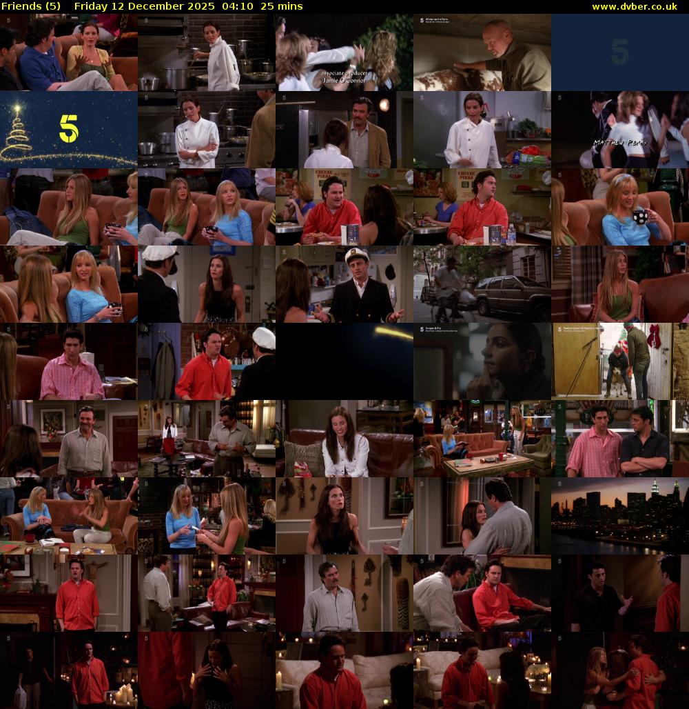 Friends (5) Friday 12 December 2025 04:10 - 04:35