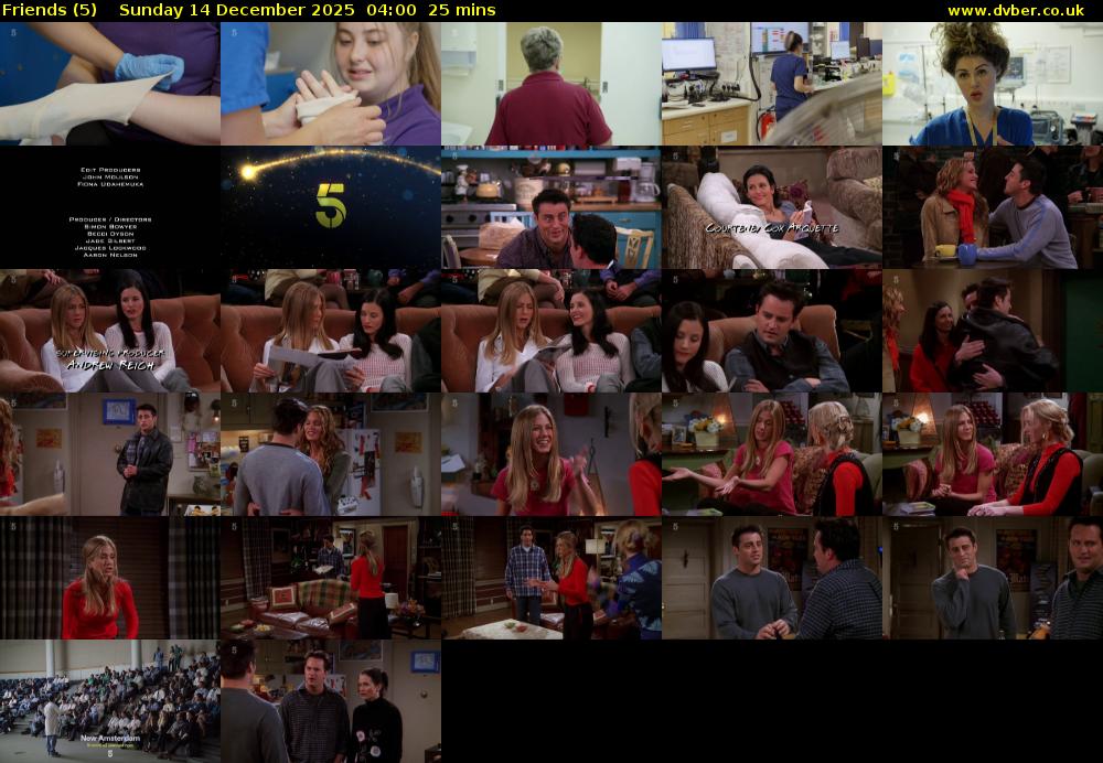 Friends (5) Sunday 14 December 2025 04:00 - 04:25