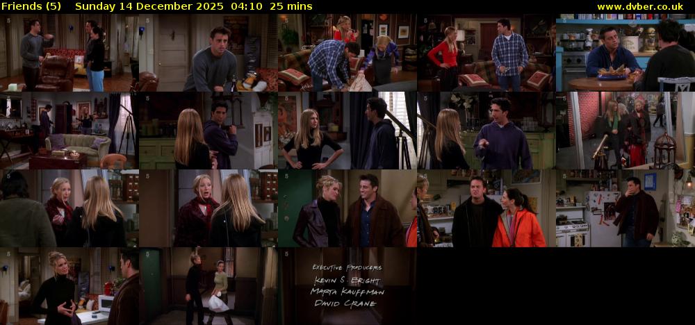 Friends (5) Sunday 14 December 2025 04:10 - 04:35