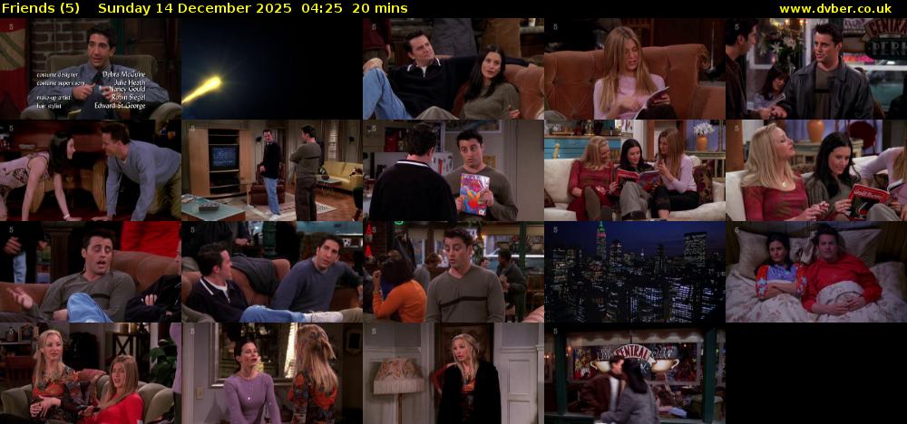 Friends (5) Sunday 14 December 2025 04:25 - 04:45