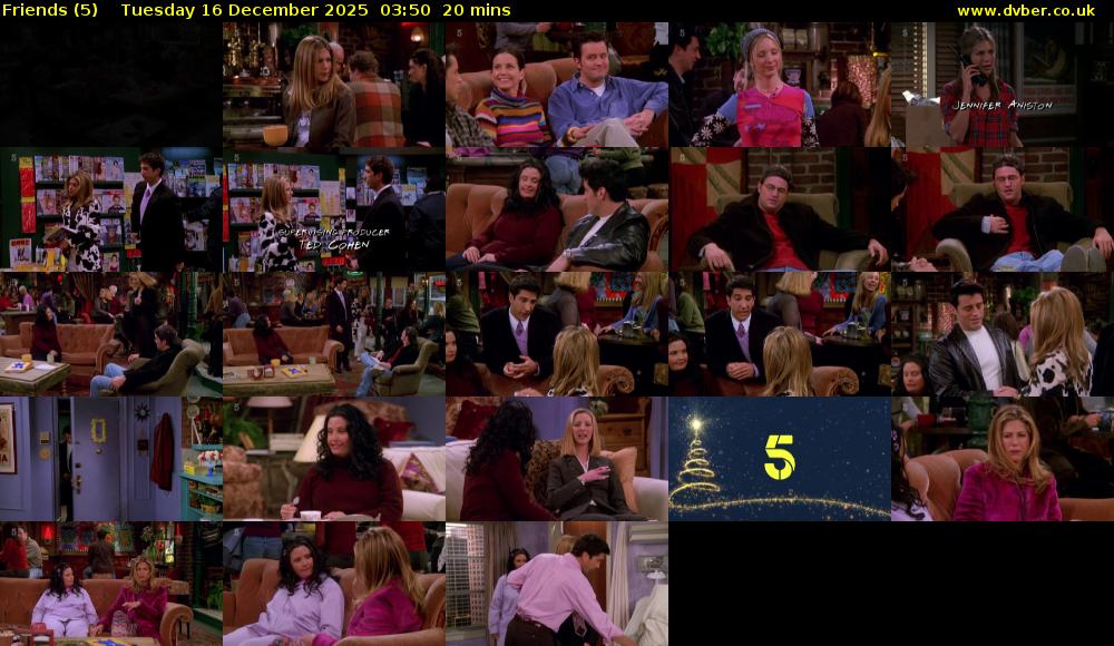 Friends (5) Tuesday 16 December 2025 03:50 - 04:10