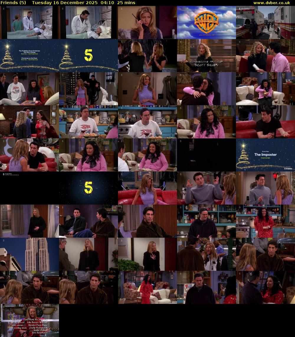 Friends (5) Tuesday 16 December 2025 04:10 - 04:35