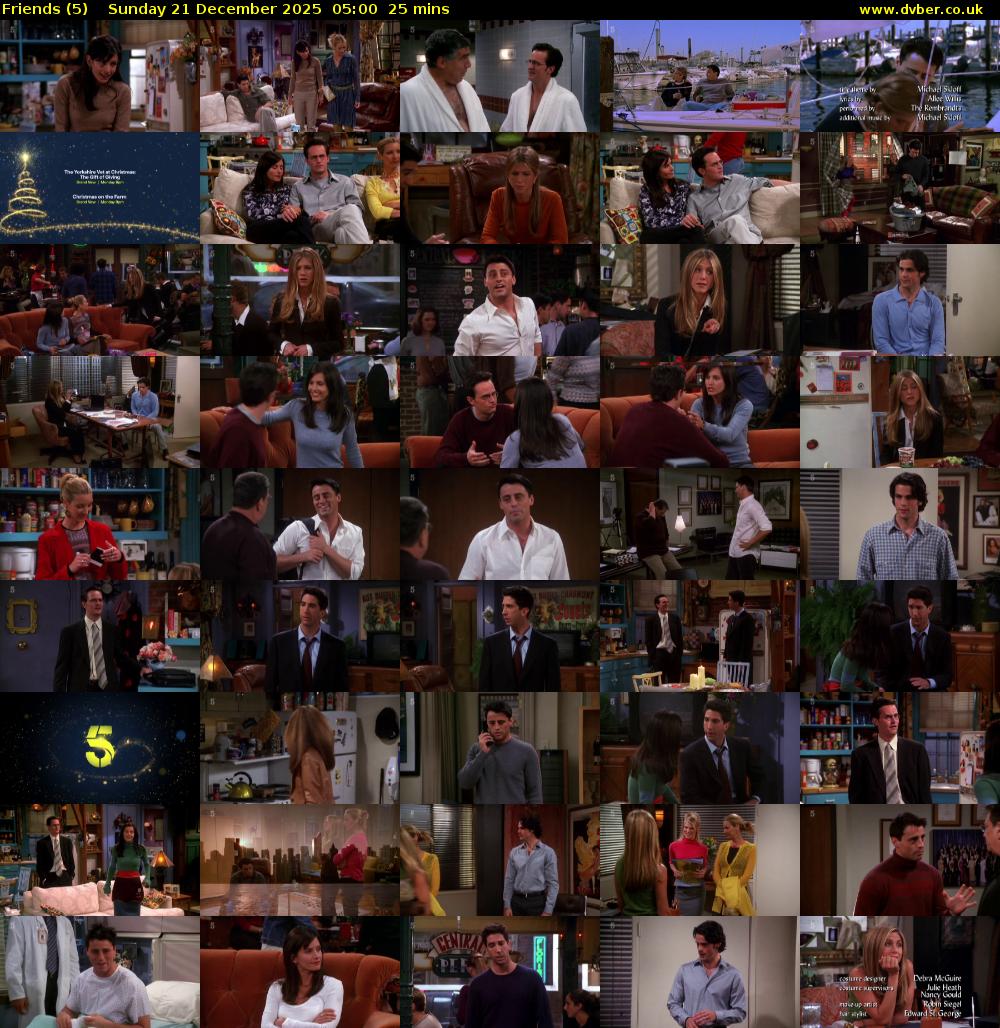 Friends (5) Sunday 21 December 2025 05:00 - 05:25