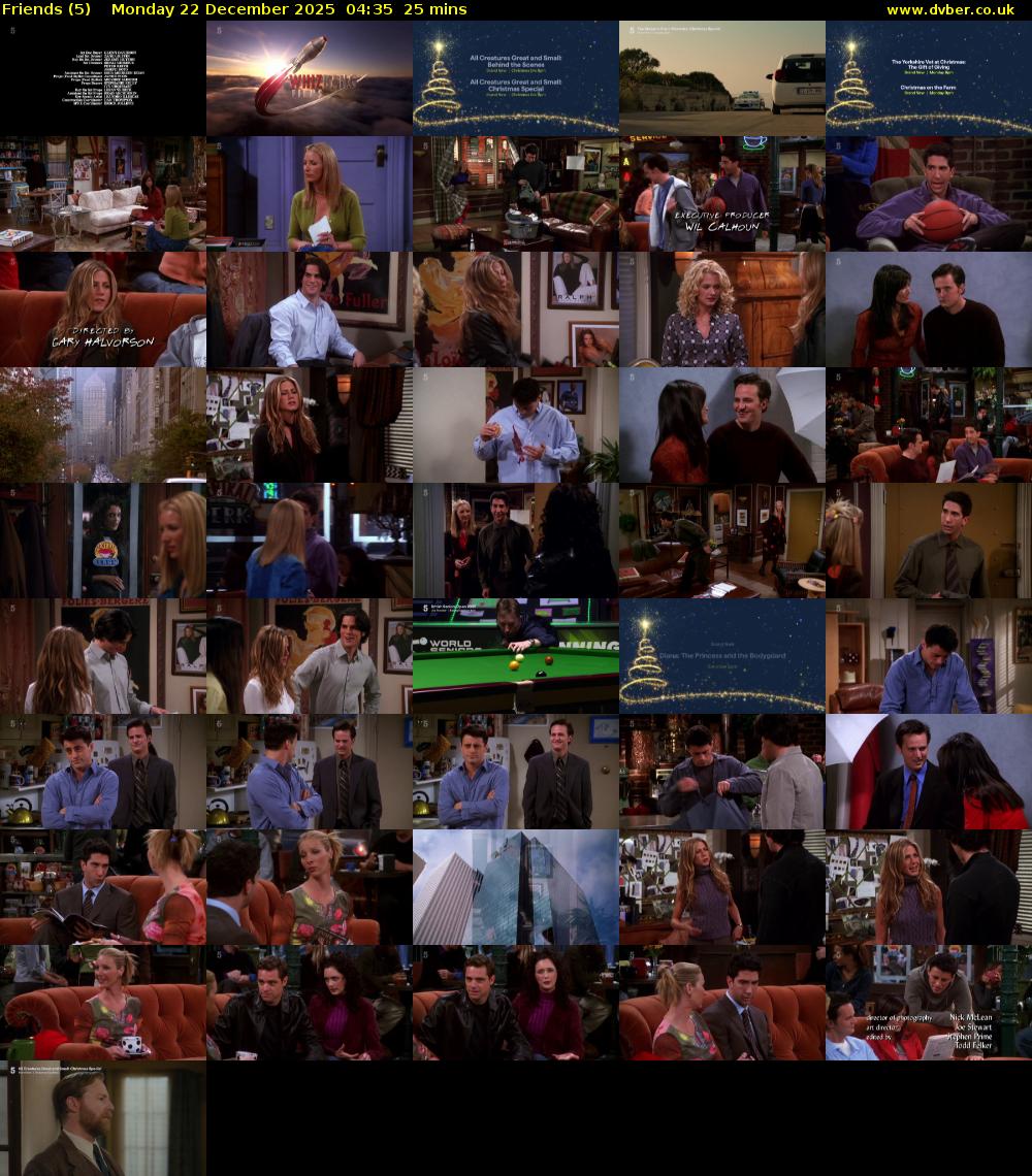 Friends (5) Monday 22 December 2025 04:35 - 05:00