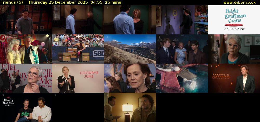 Friends (5) Thursday 25 December 2025 04:55 - 05:20