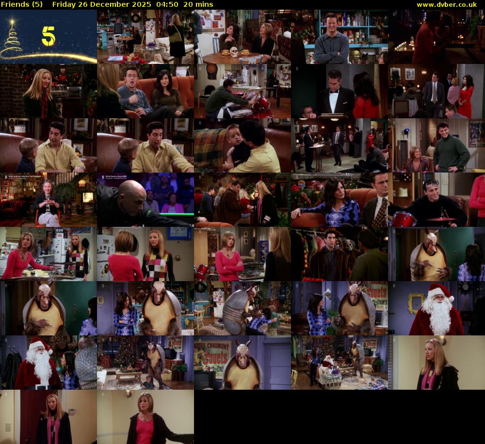 Friends (5) Friday 26 December 2025 04:50 - 05:10