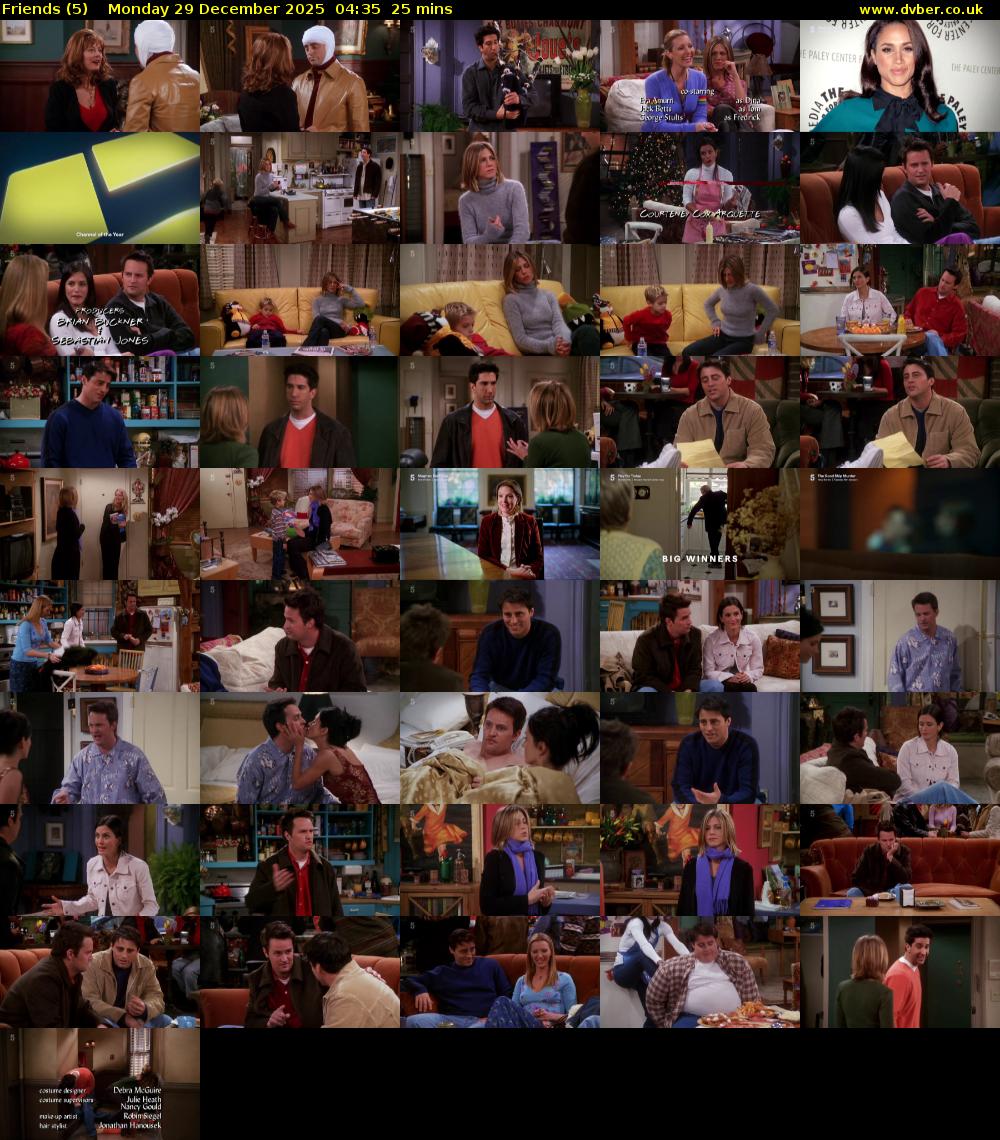 Friends (5) Monday 29 December 2025 04:35 - 05:00