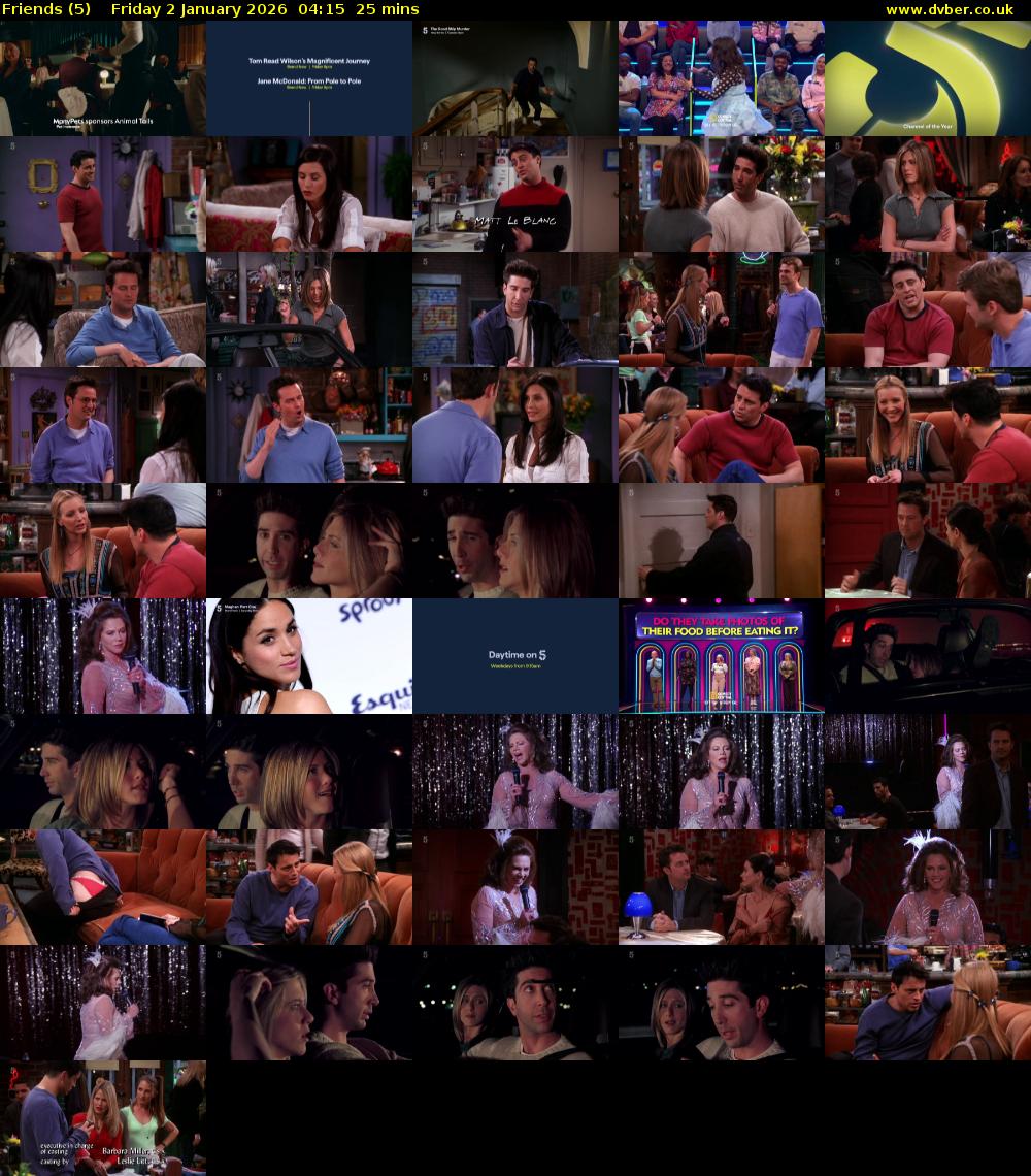 Friends (5) Friday 2 January 2026 04:15 - 04:40