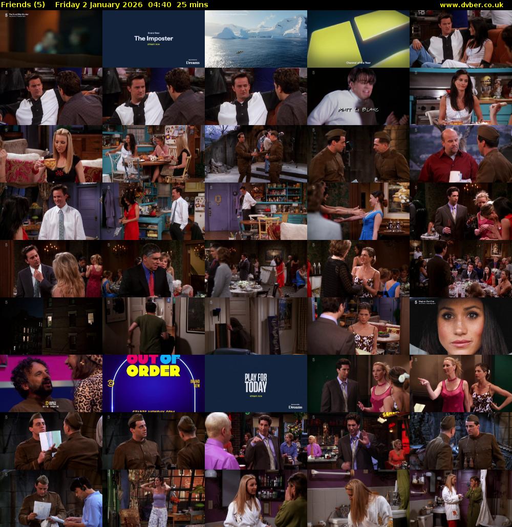 Friends (5) Friday 2 January 2026 04:40 - 05:05