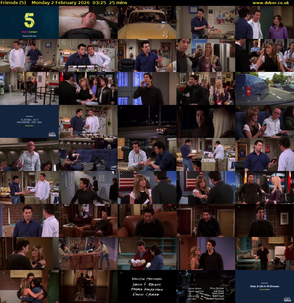 Friends (5) Monday 2 February 2026 03:25 - 03:50