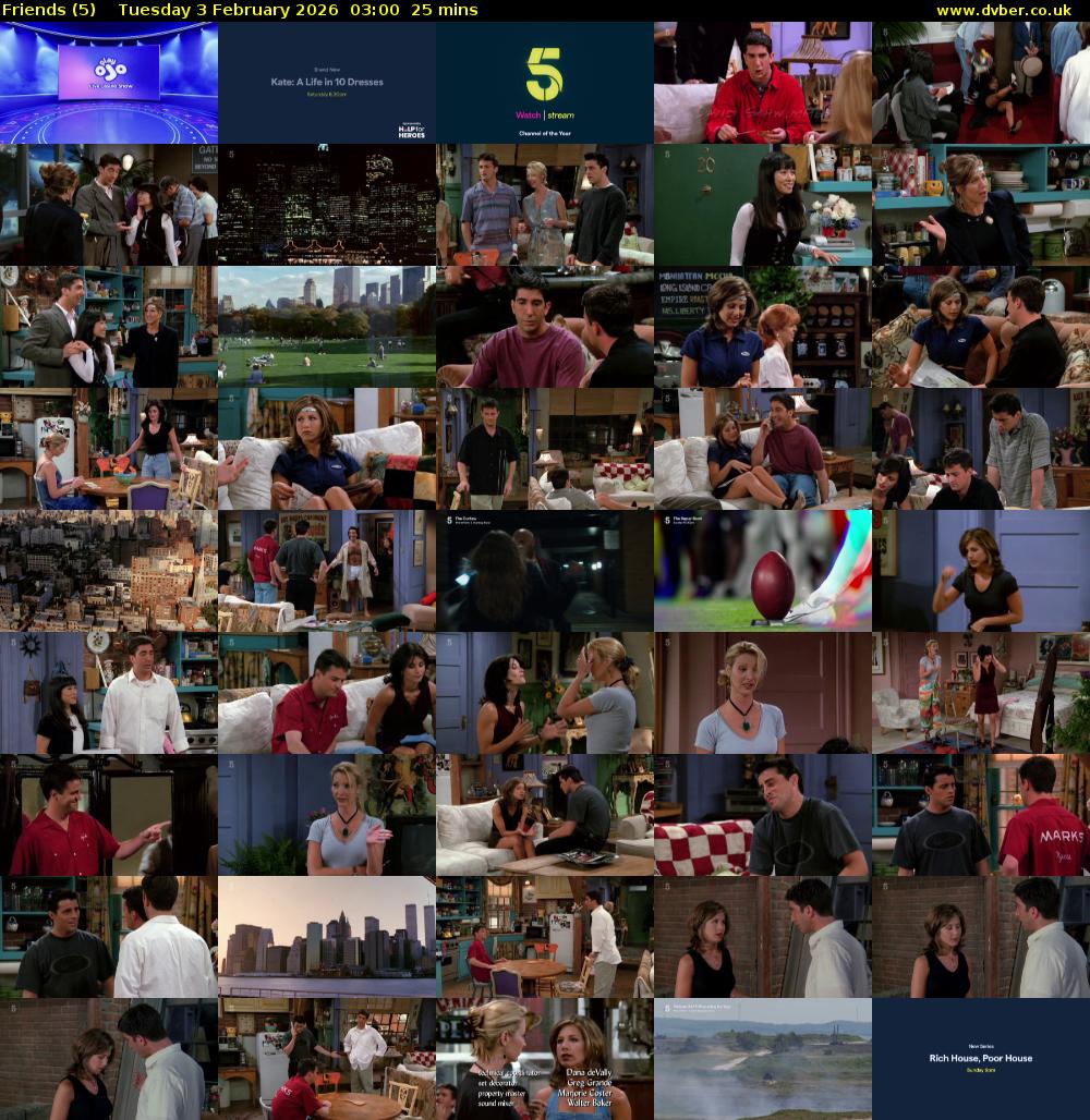 Friends (5) Tuesday 3 February 2026 03:00 - 03:25