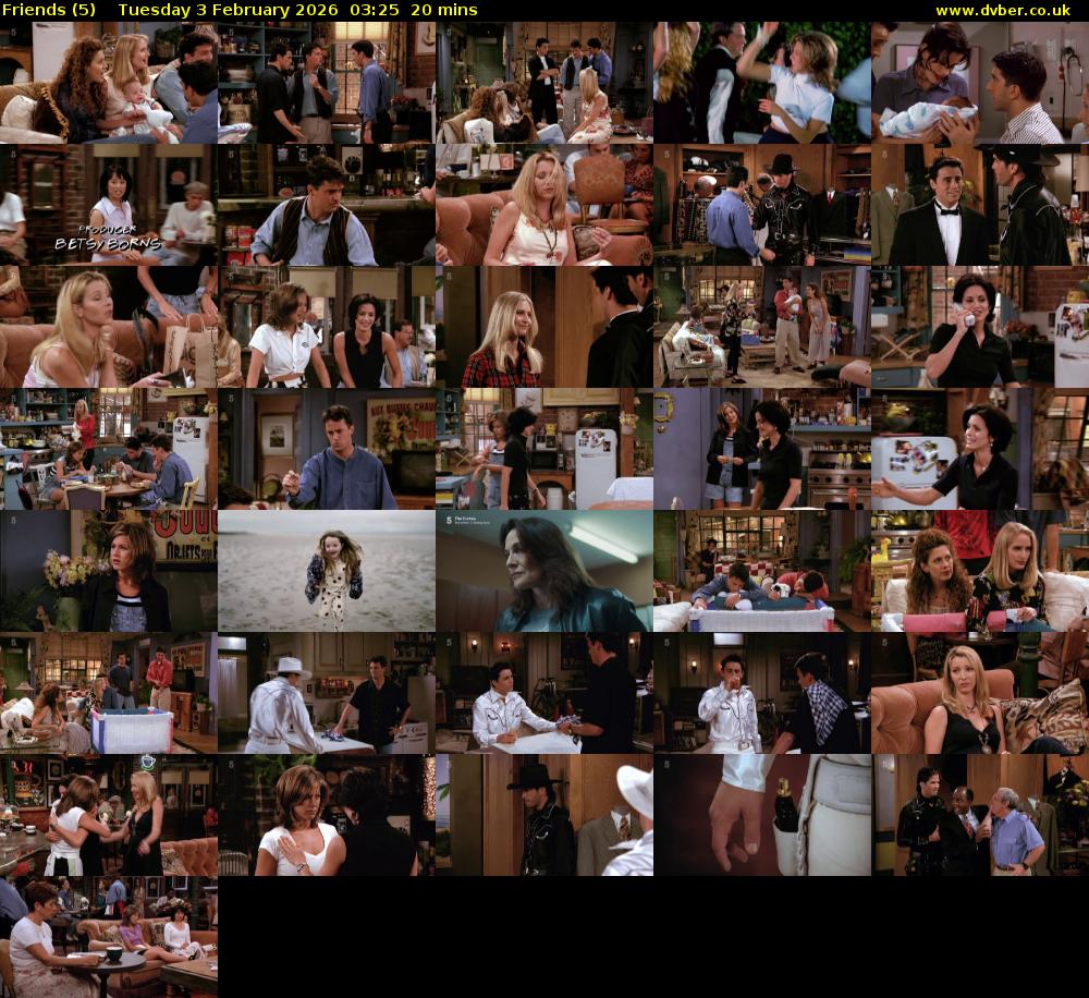 Friends (5) Tuesday 3 February 2026 03:25 - 03:45