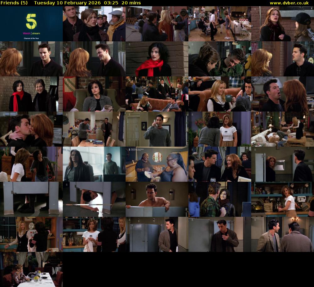 Friends (5) Tuesday 10 February 2026 03:25 - 03:45