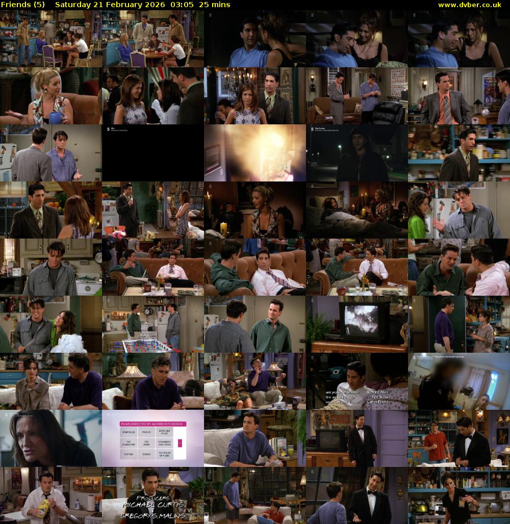 Friends (5) Saturday 21 February 2026 03:05 - 03:30