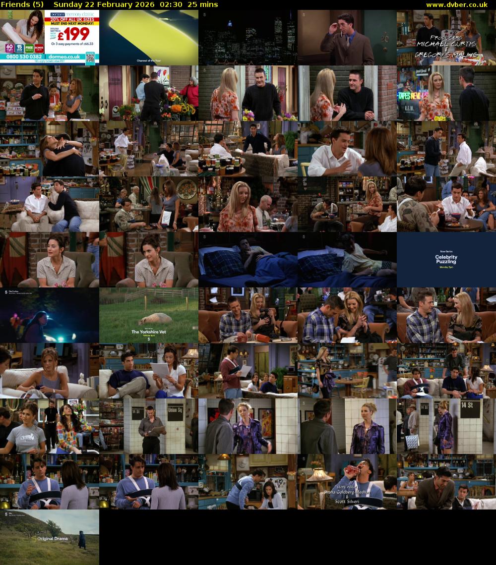 Friends (5) Sunday 22 February 2026 02:30 - 02:55