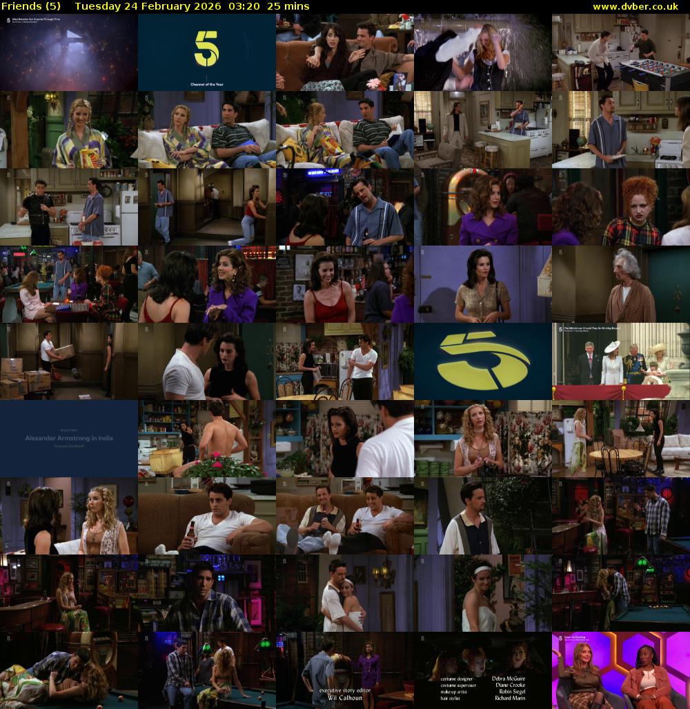 Friends (5) Tuesday 24 February 2026 03:20 - 03:45