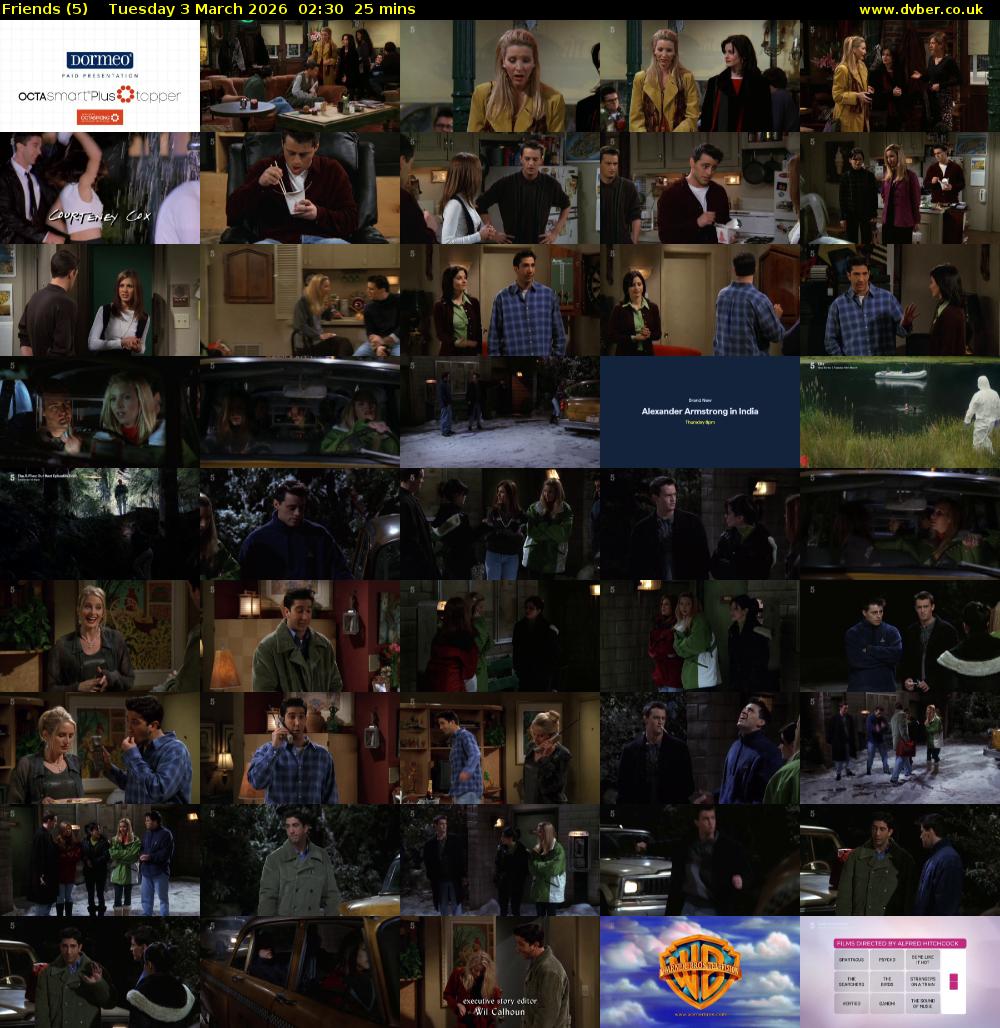 Friends (5) Tuesday 3 March 2026 02:30 - 02:55