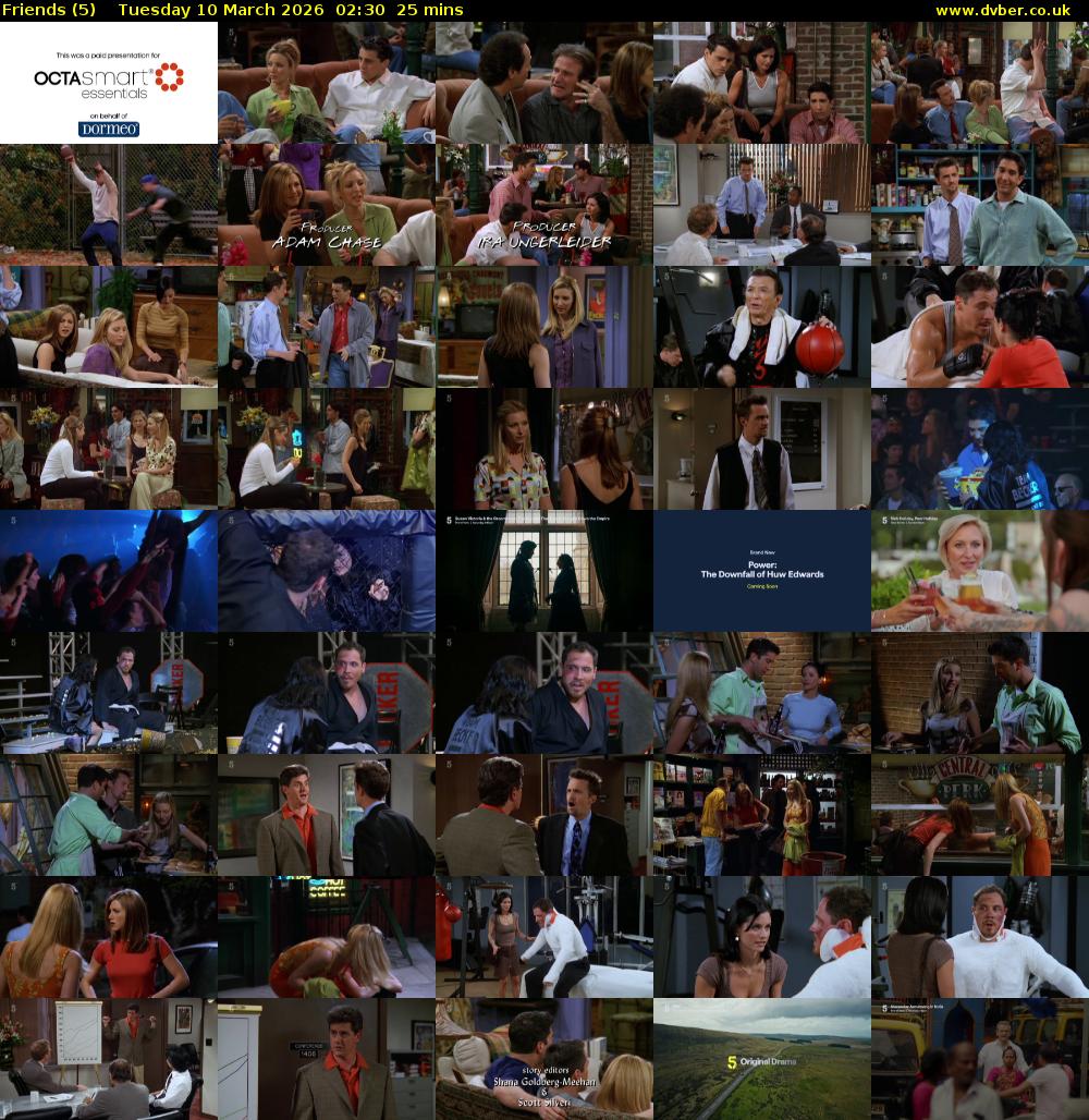 Friends (5) Tuesday 10 March 2026 02:30 - 02:55