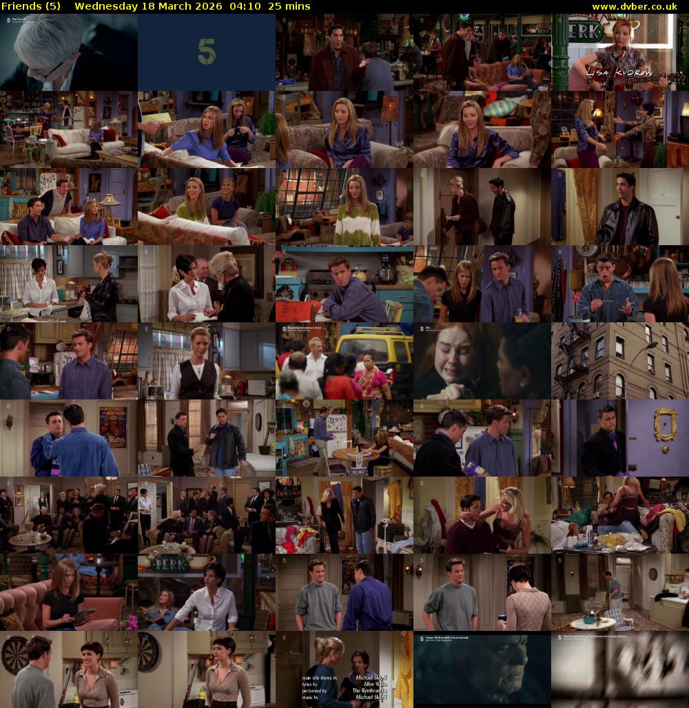 Friends (5) Wednesday 18 March 2026 04:10 - 04:35