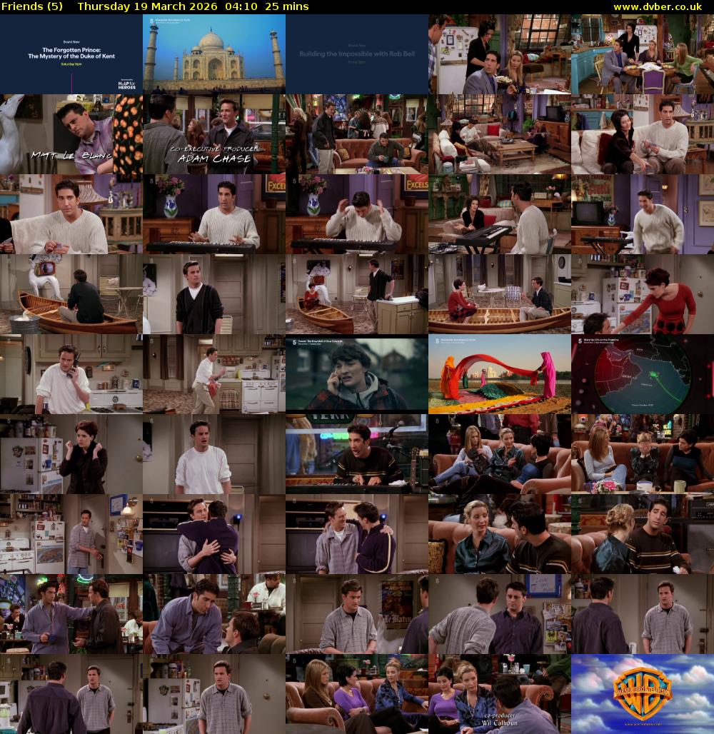 Friends (5) Thursday 19 March 2026 04:10 - 04:35