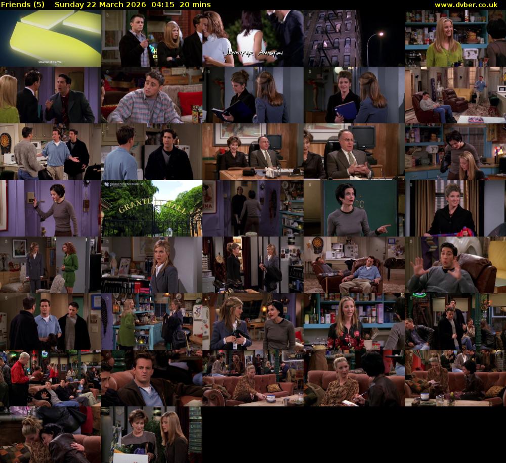 Friends (5) Sunday 22 March 2026 04:15 - 04:35