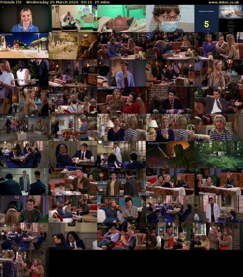 Friends (5) Wednesday 25 March 2026 04:10 - 04:35