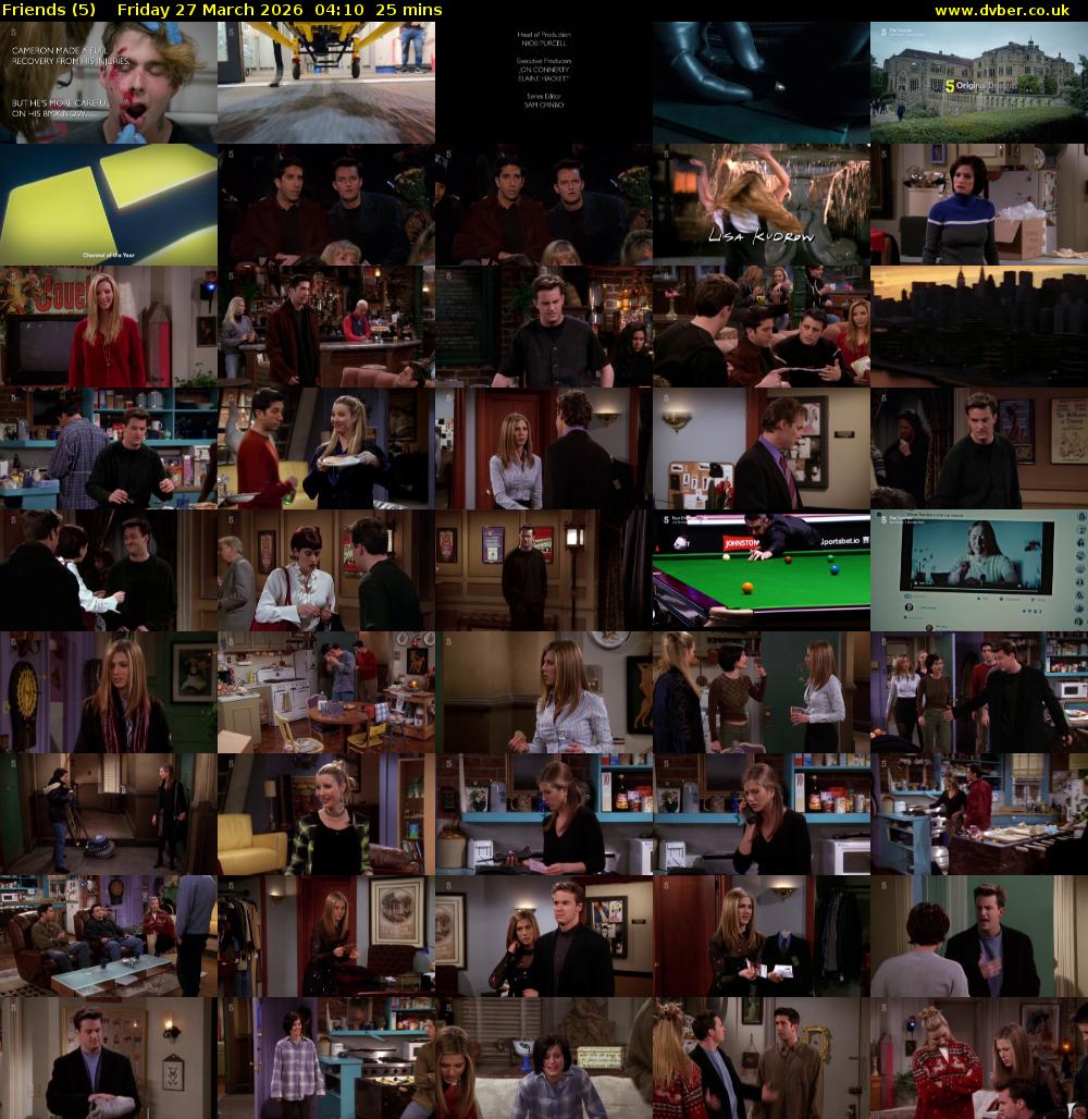 Friends (5) Friday 27 March 2026 04:10 - 04:35