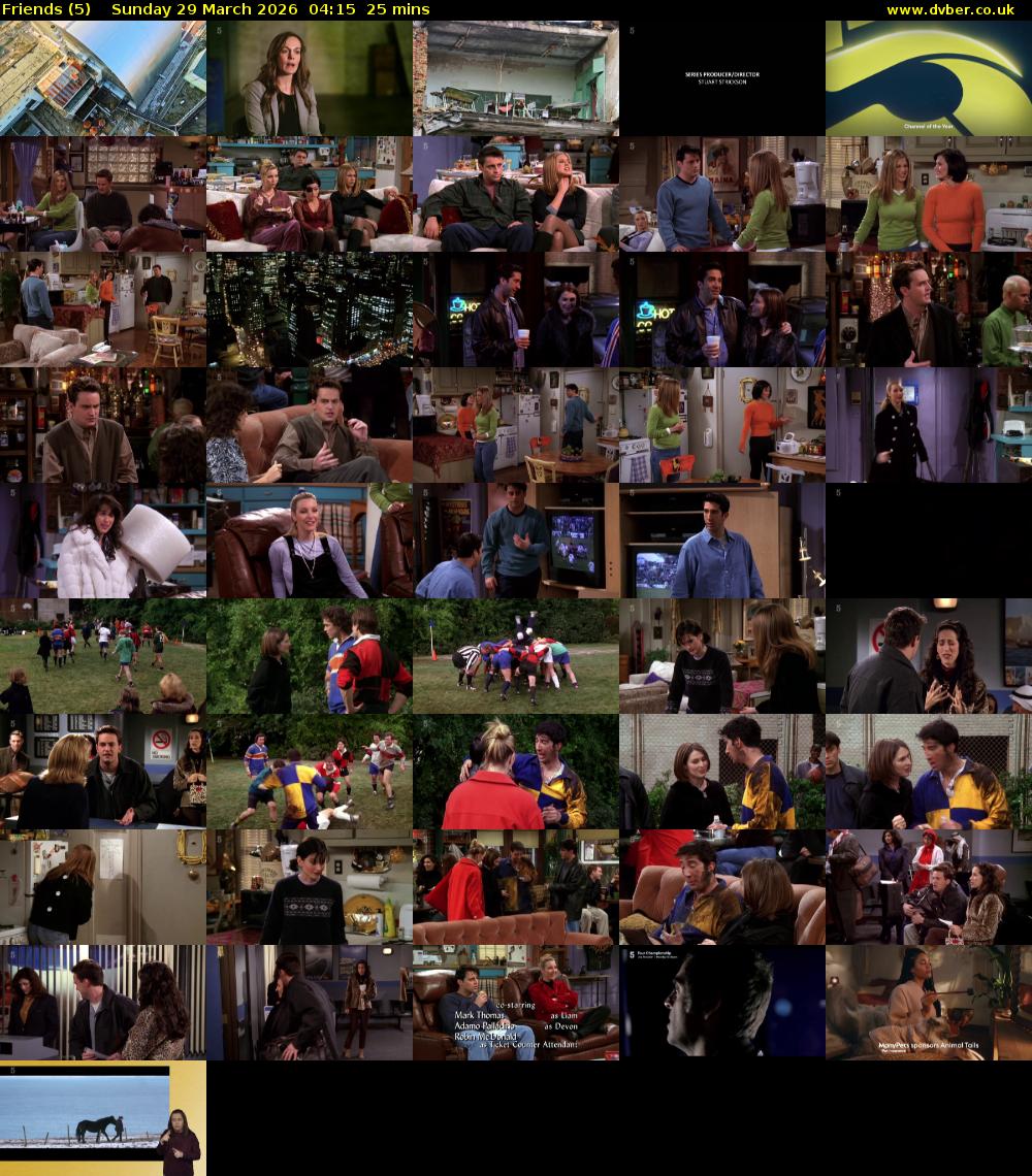 Friends (5) Sunday 29 March 2026 04:15 - 04:40