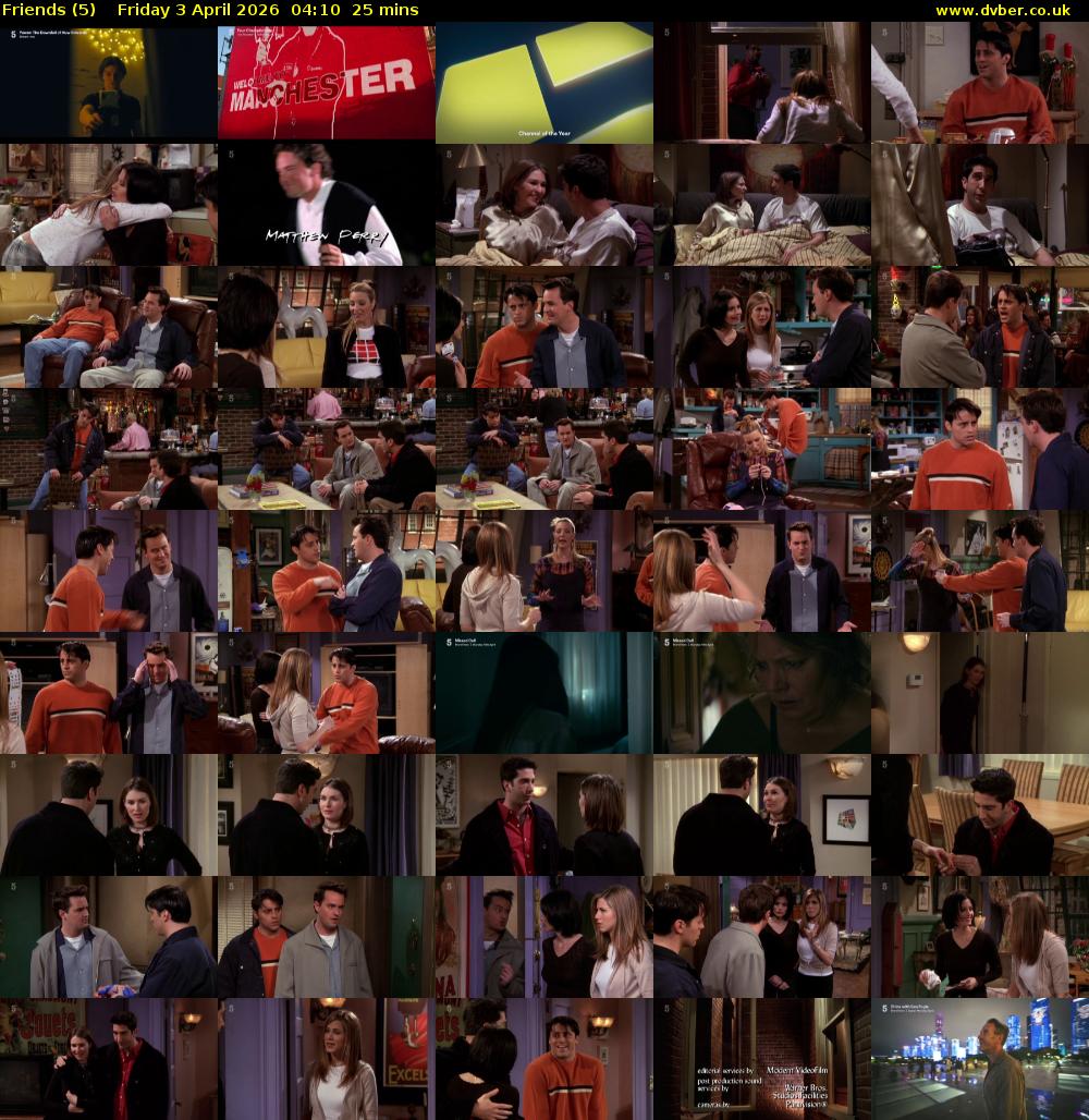 Friends (5) Friday 3 April 2026 04:10 - 04:35