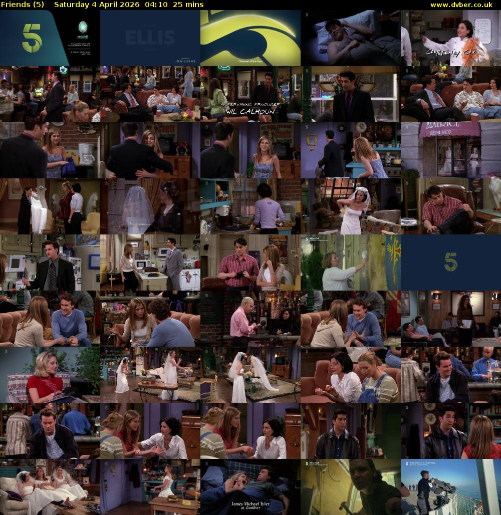 Friends (5) Saturday 4 April 2026 04:10 - 04:35