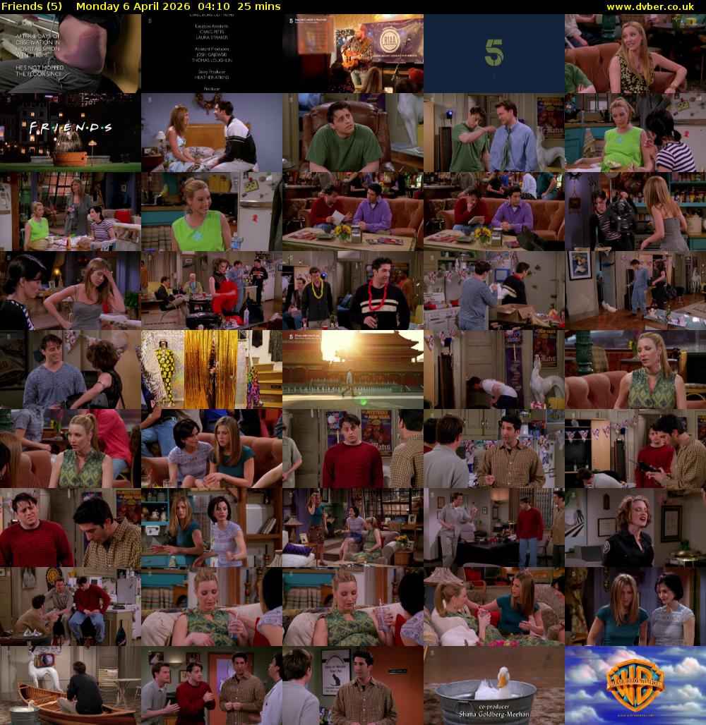 Friends (5) Monday 6 April 2026 04:10 - 04:35