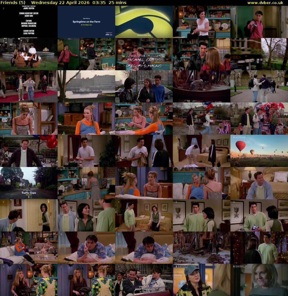 Friends (5) Wednesday 22 April 2026 03:35 - 04:00