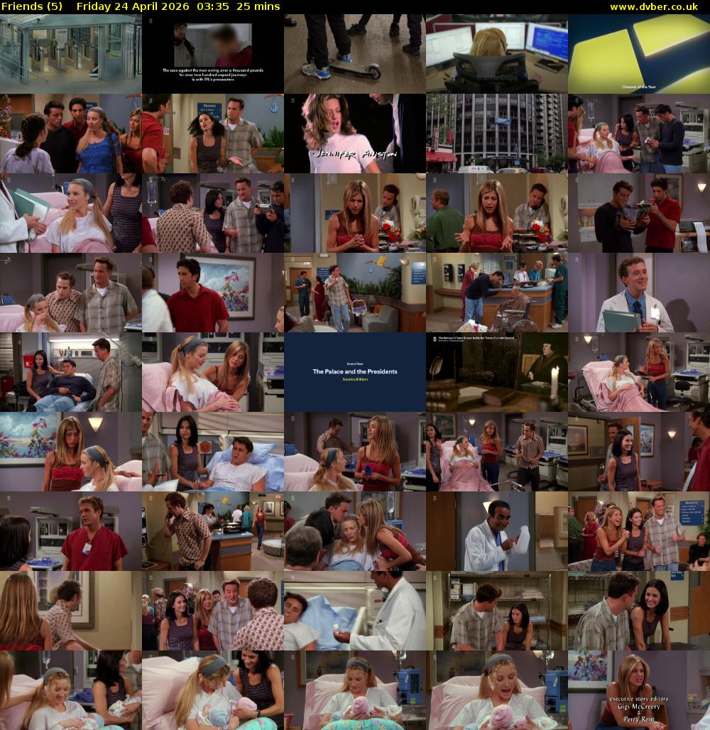 Friends (5) Friday 24 April 2026 03:35 - 04:00