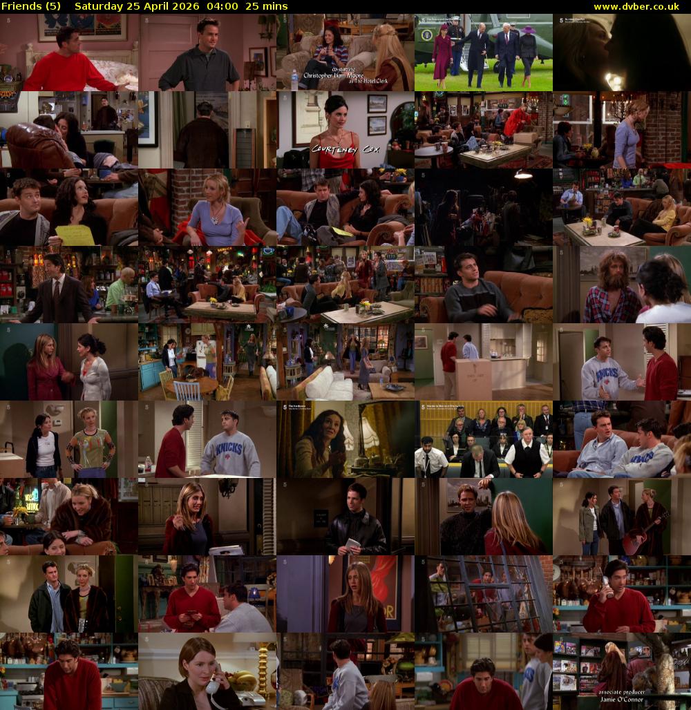 Friends (5) Saturday 25 April 2026 04:00 - 04:25