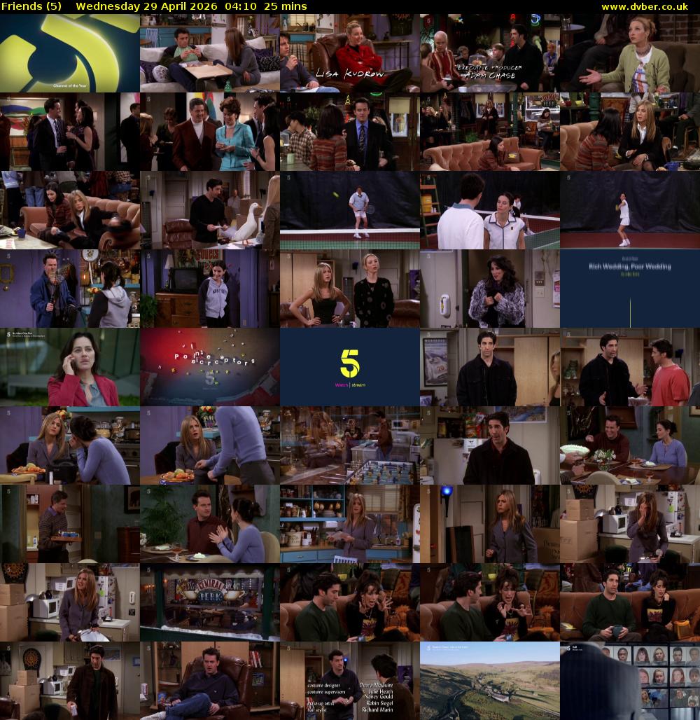 Friends (5) Wednesday 29 April 2026 04:10 - 04:35