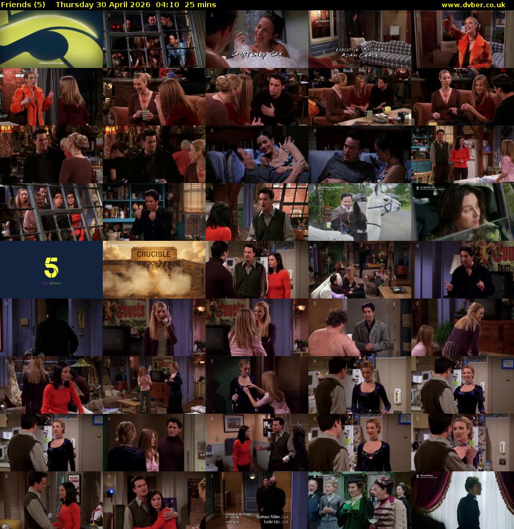 Friends (5) Thursday 30 April 2026 04:10 - 04:35