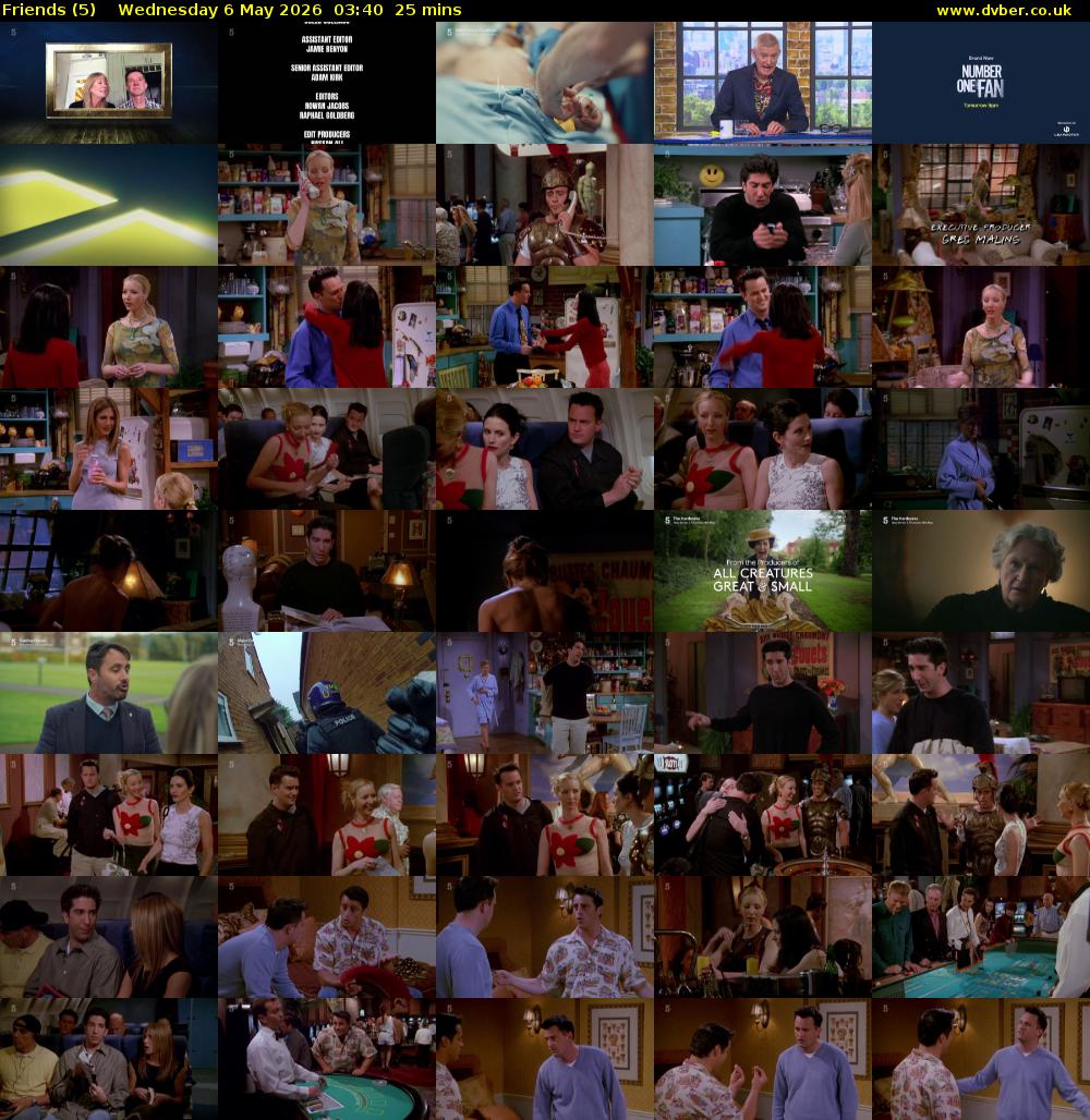 Friends (5) Wednesday 6 May 2026 03:40 - 04:05
