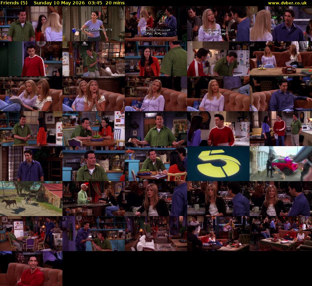 Friends (5) Sunday 10 May 2026 03:45 - 04:05