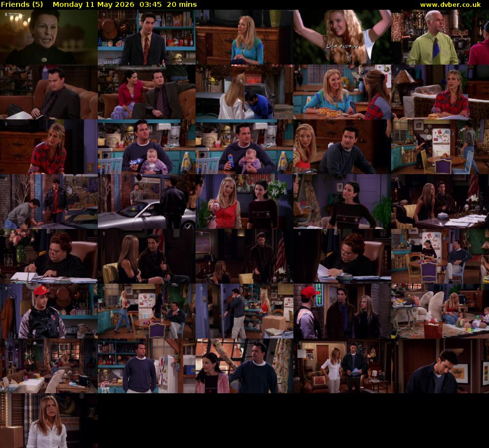 Friends (5) Monday 11 May 2026 03:45 - 04:05