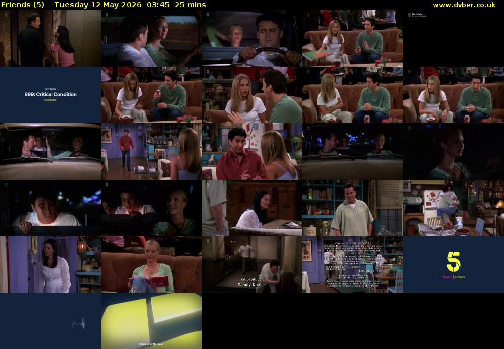 Friends (5) Tuesday 12 May 2026 03:45 - 04:10