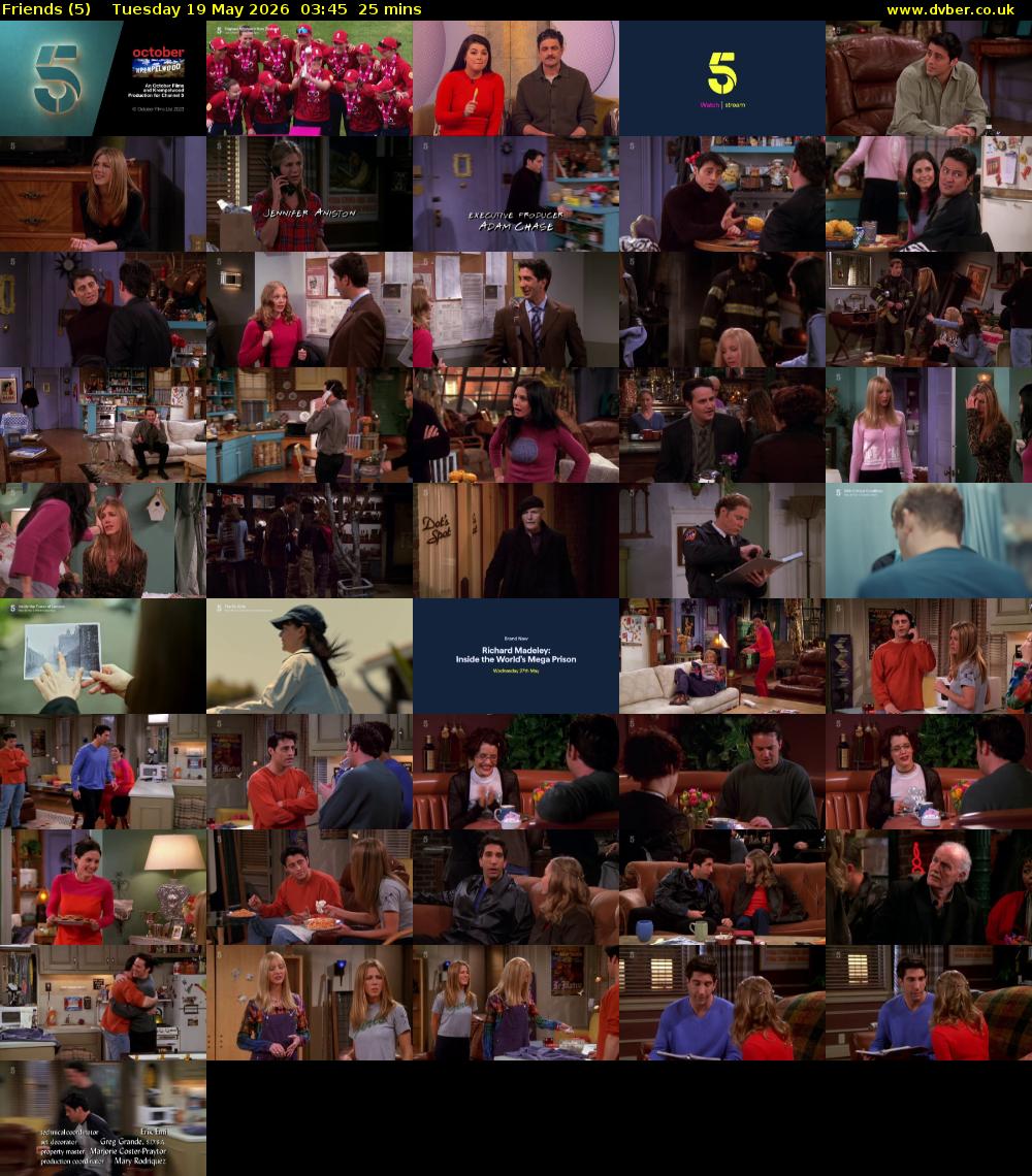 Friends (5) Tuesday 19 May 2026 03:45 - 04:10