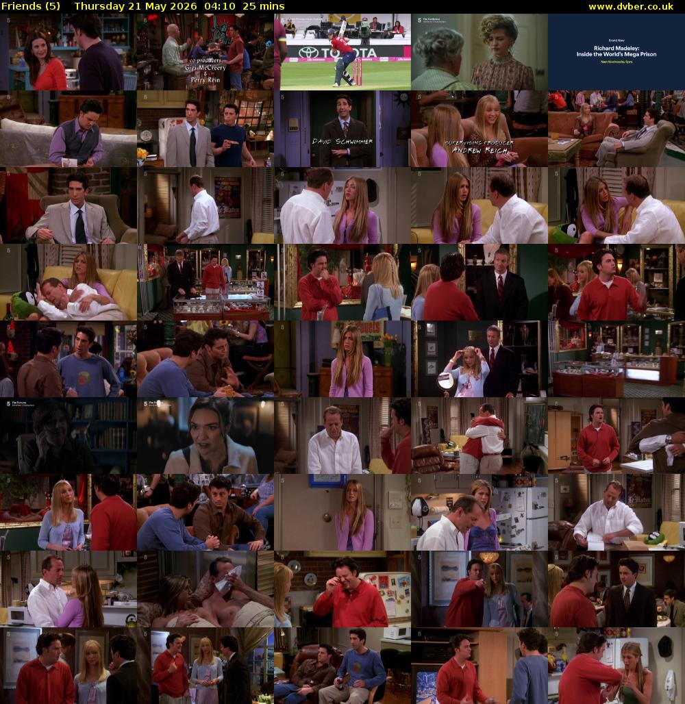 Friends (5) Thursday 21 May 2026 04:10 - 04:35