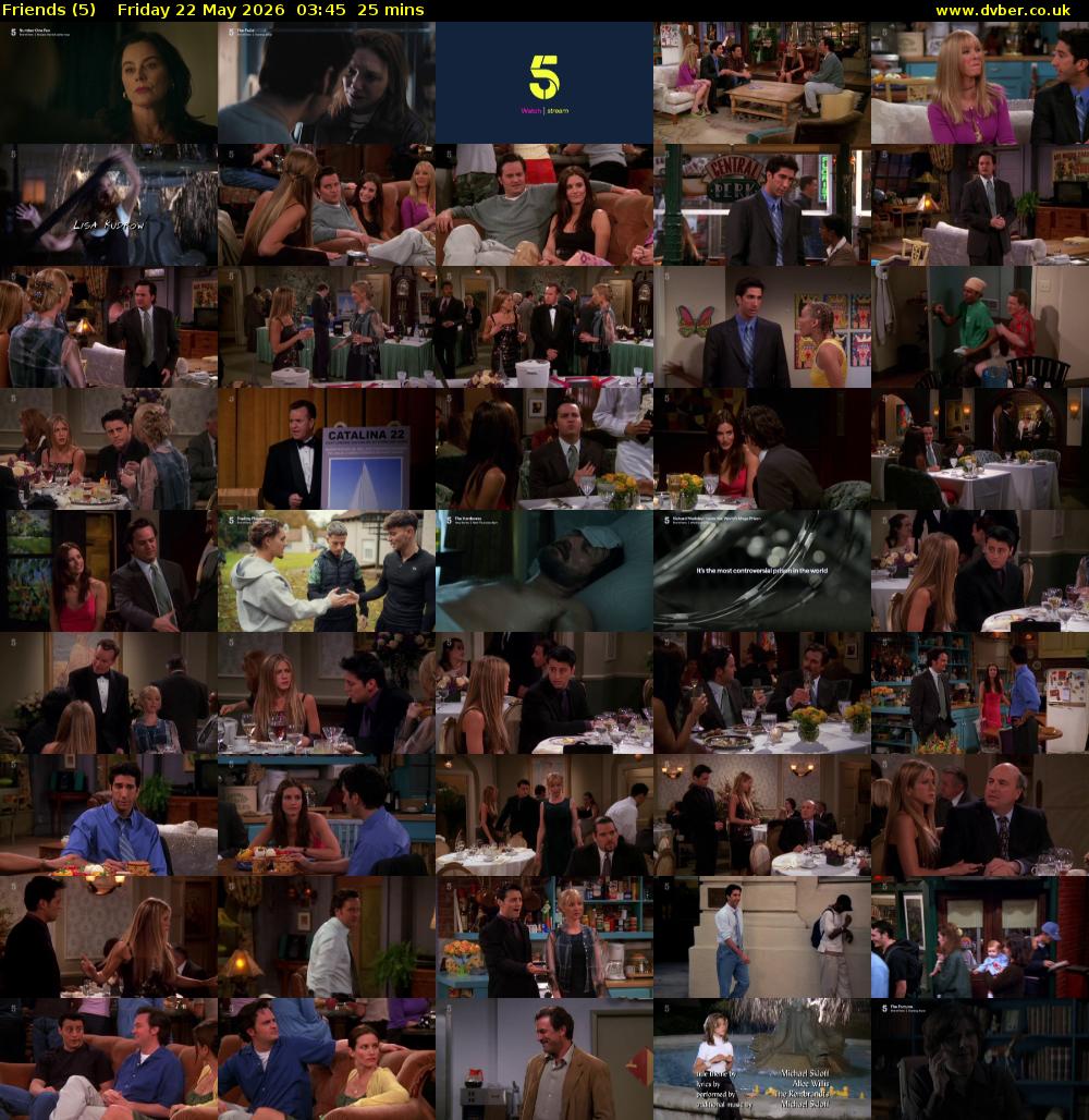 Friends (5) Friday 22 May 2026 03:45 - 04:10