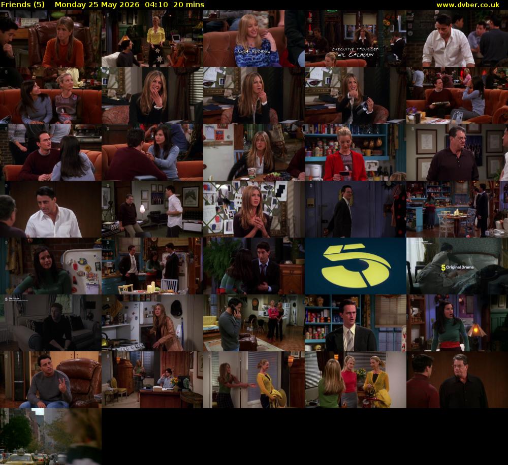 Friends (5) Monday 25 May 2026 04:10 - 04:30