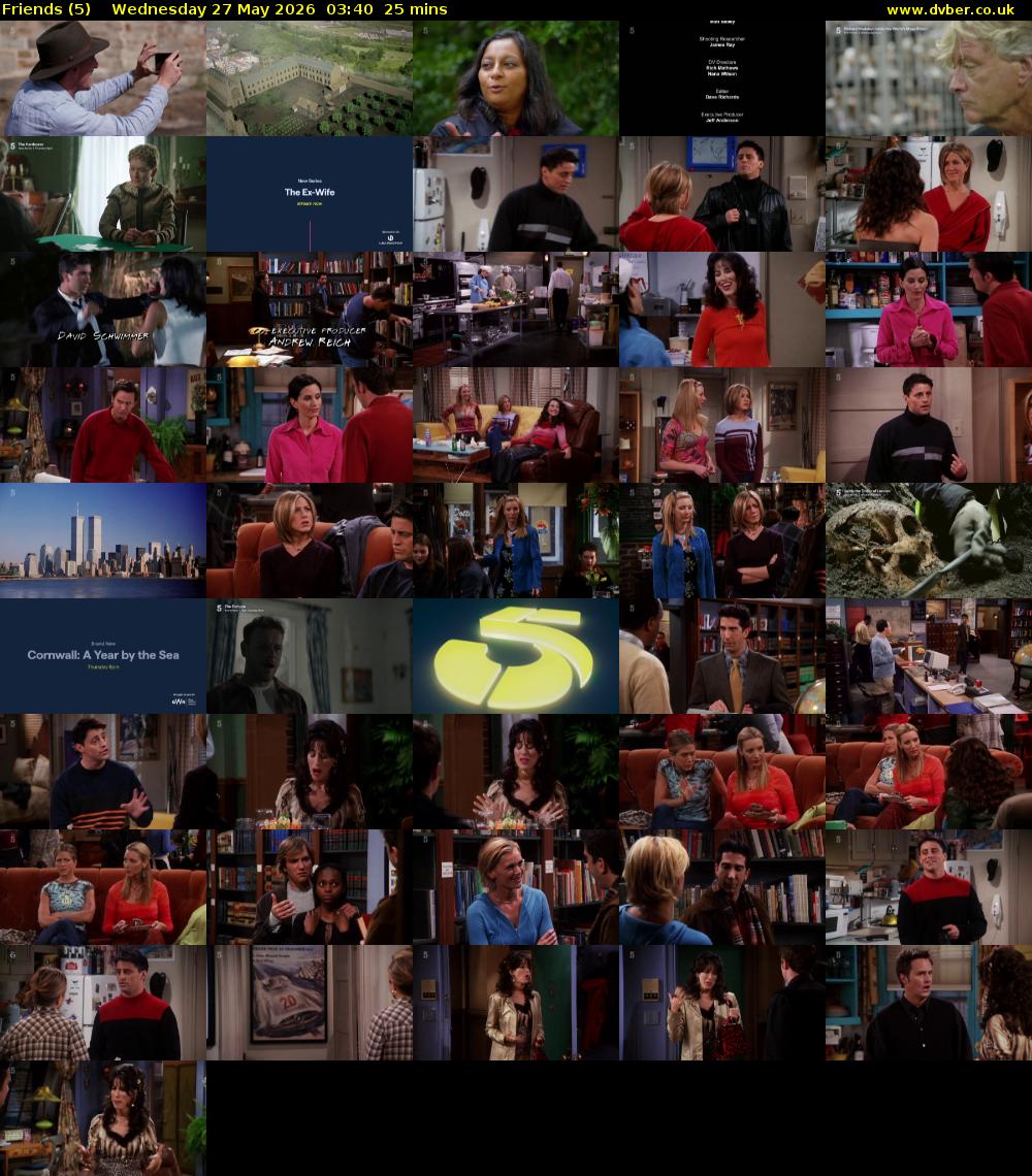 Friends (5) Wednesday 27 May 2026 03:40 - 04:05