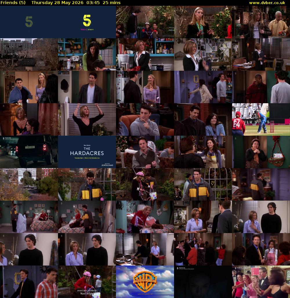 Friends (5) Thursday 28 May 2026 03:45 - 04:10